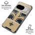 NFL New Orleans Saints Zone Block Google Pixel 10 Clear Case